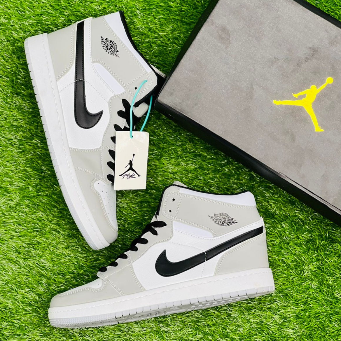 Air Jordann Smoke Gray - Mid