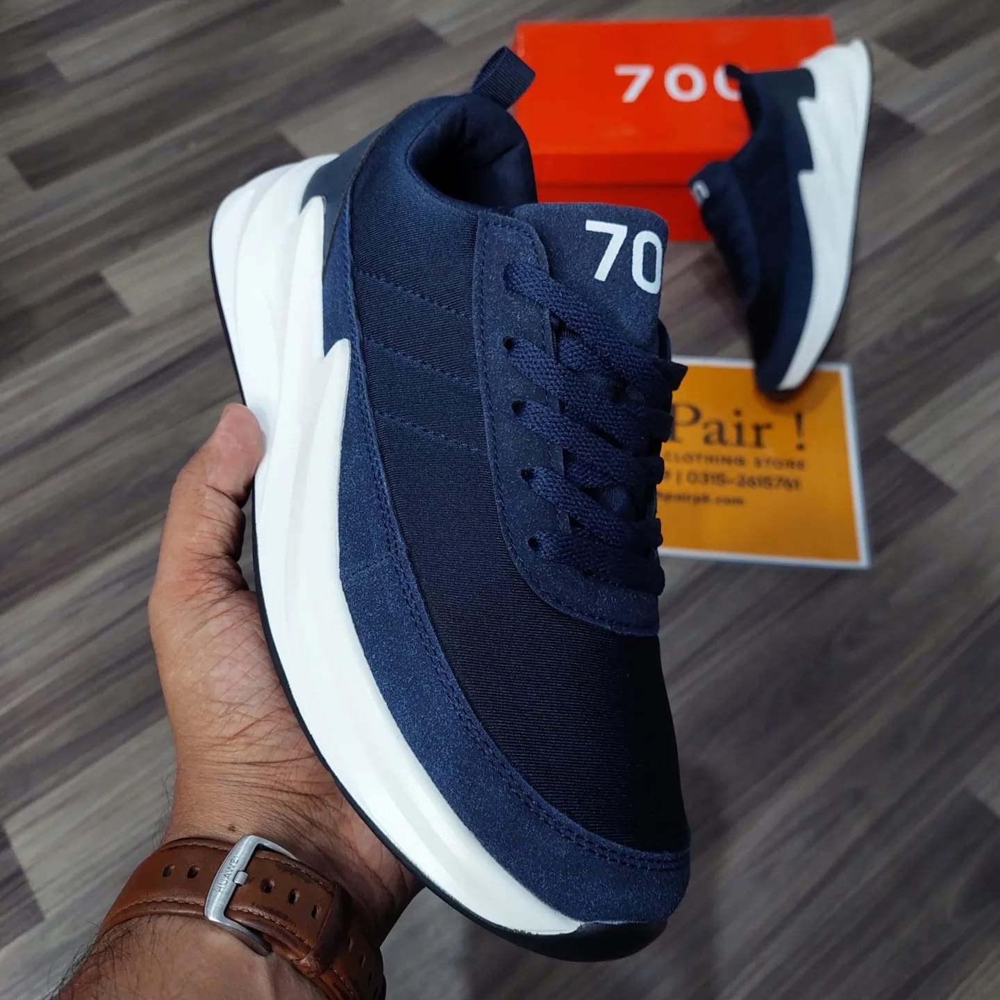 Fashion Shark Breathable Navy