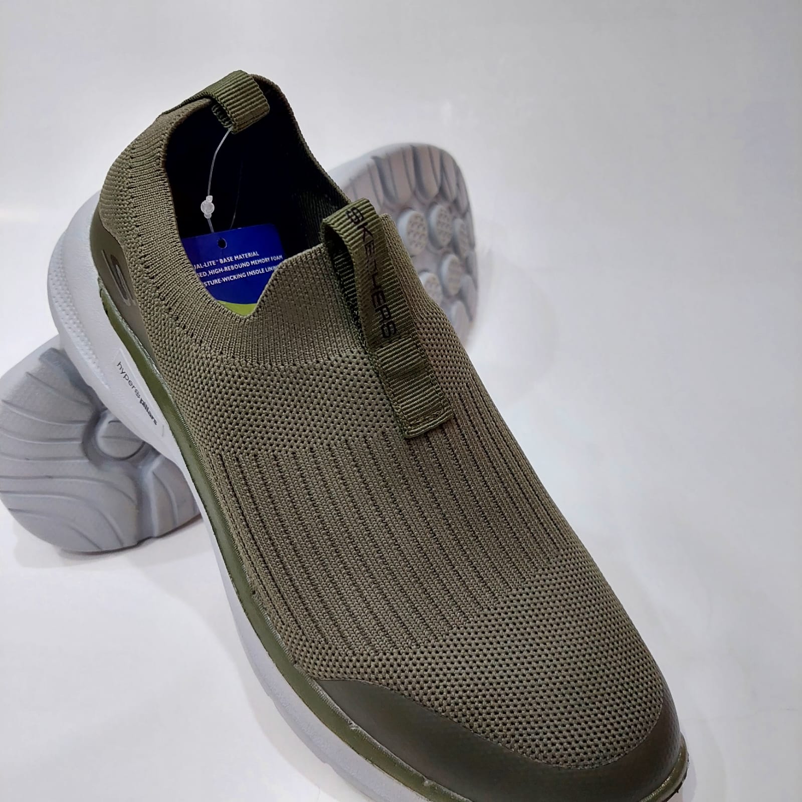 Sketcher Go Run Hyper Pillars Green