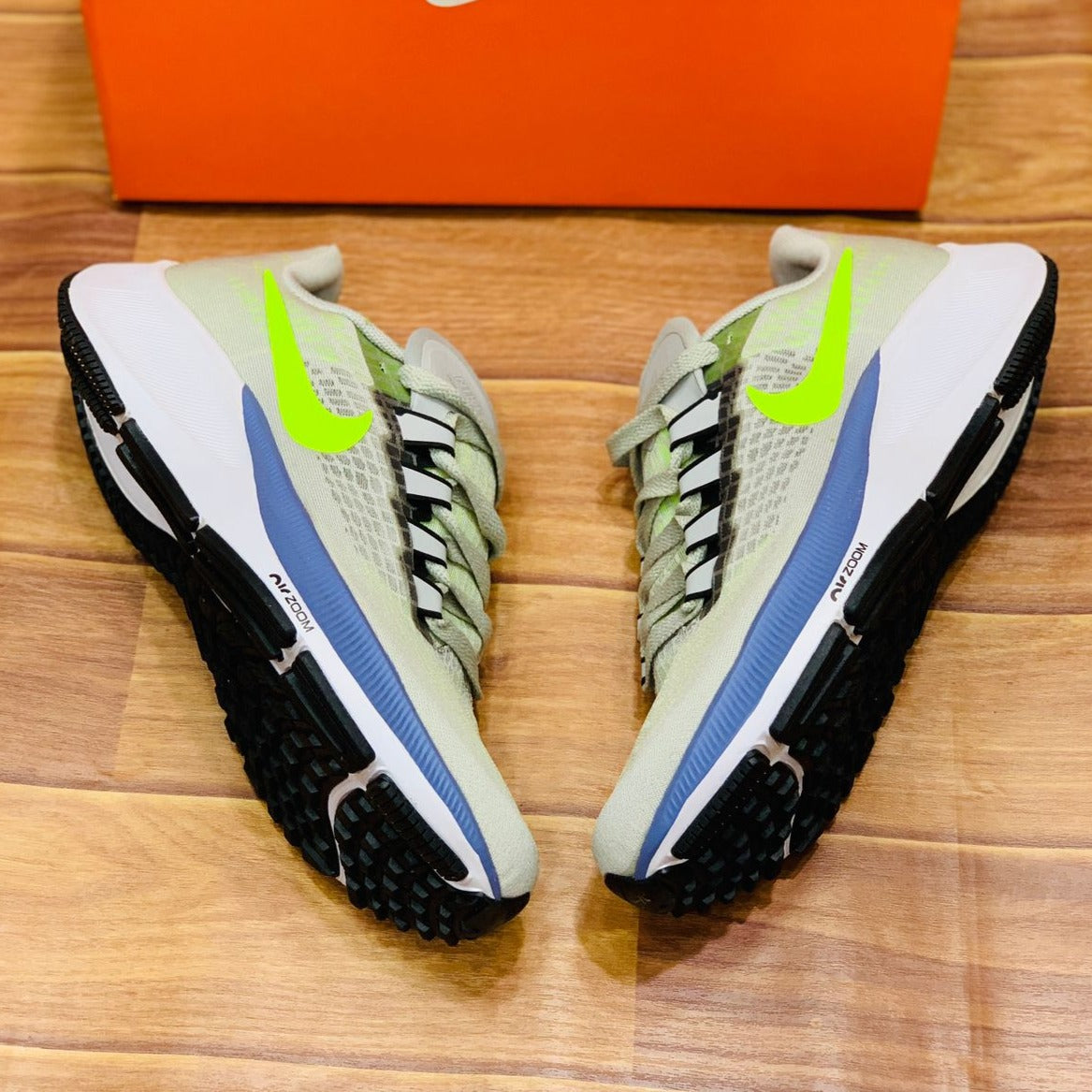 Nk Air Zoom Pegasus 37 Green Blue