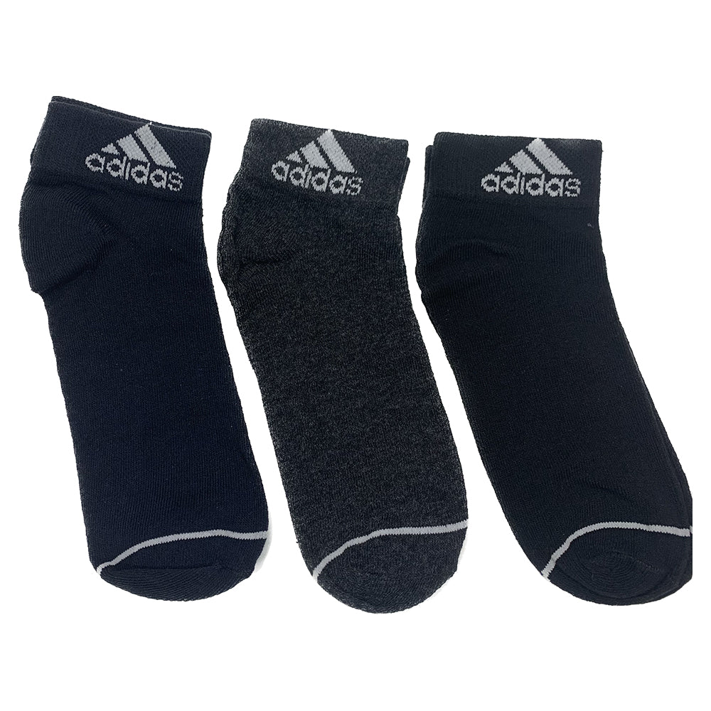 AD Stripe Ankle Socks Pack of 3