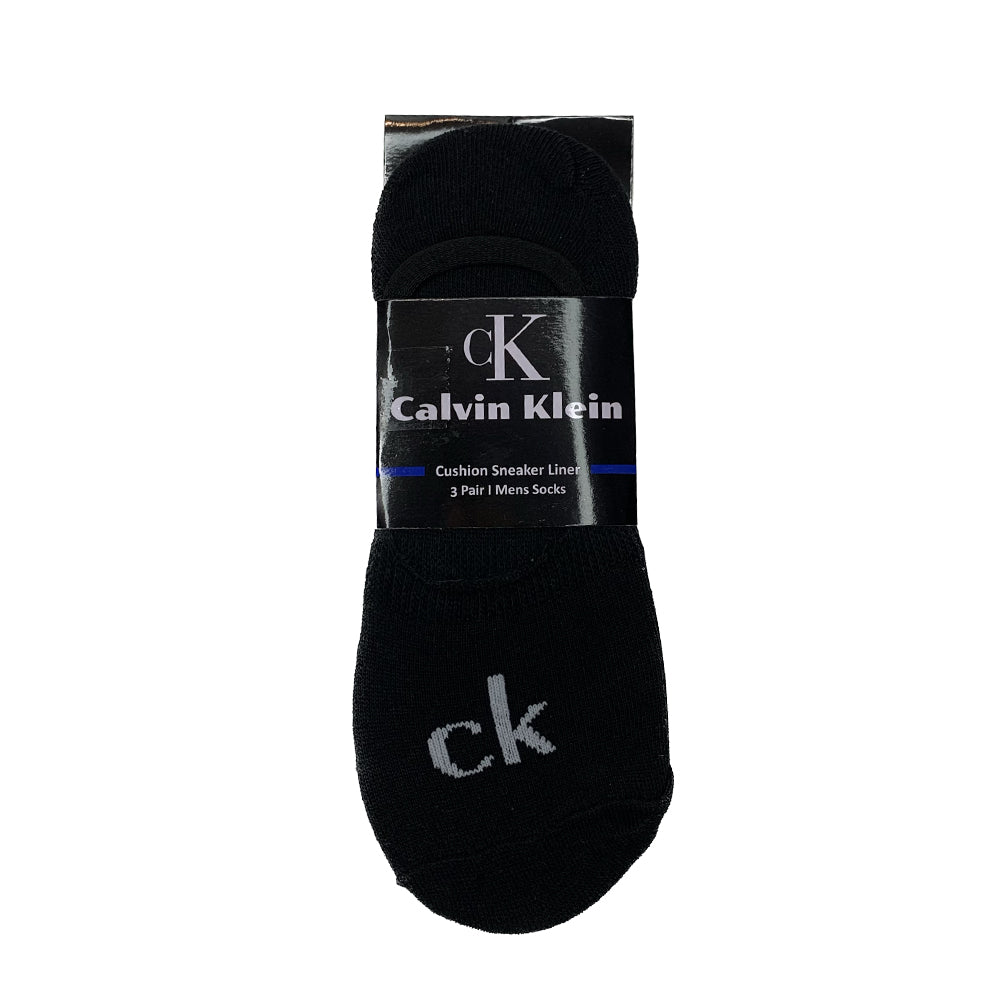 CK No Show Socks Pack of 3
