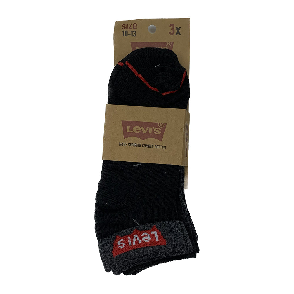 L-E-V-I-S Ankle Socks Pack of 3
