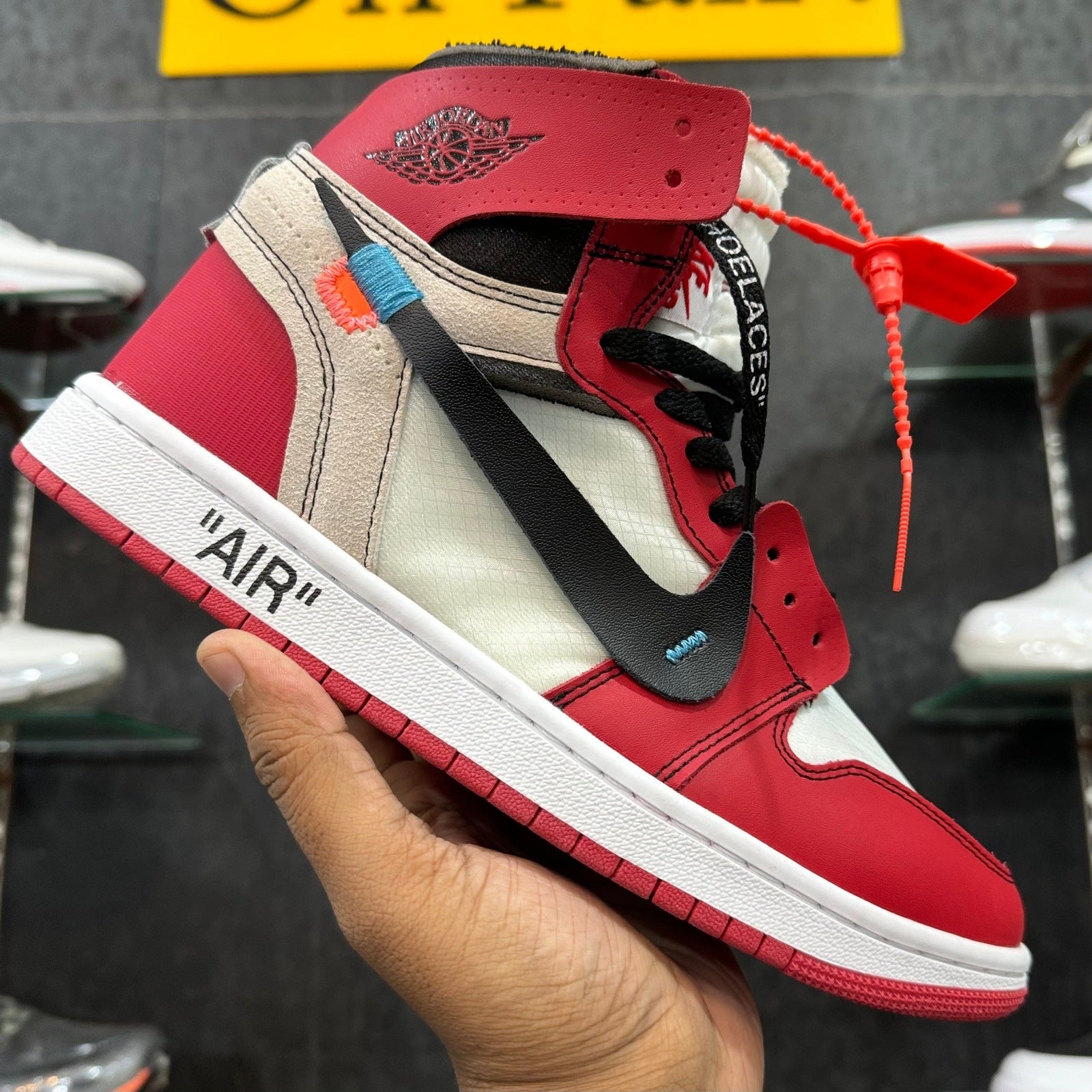 Off white aj best sale