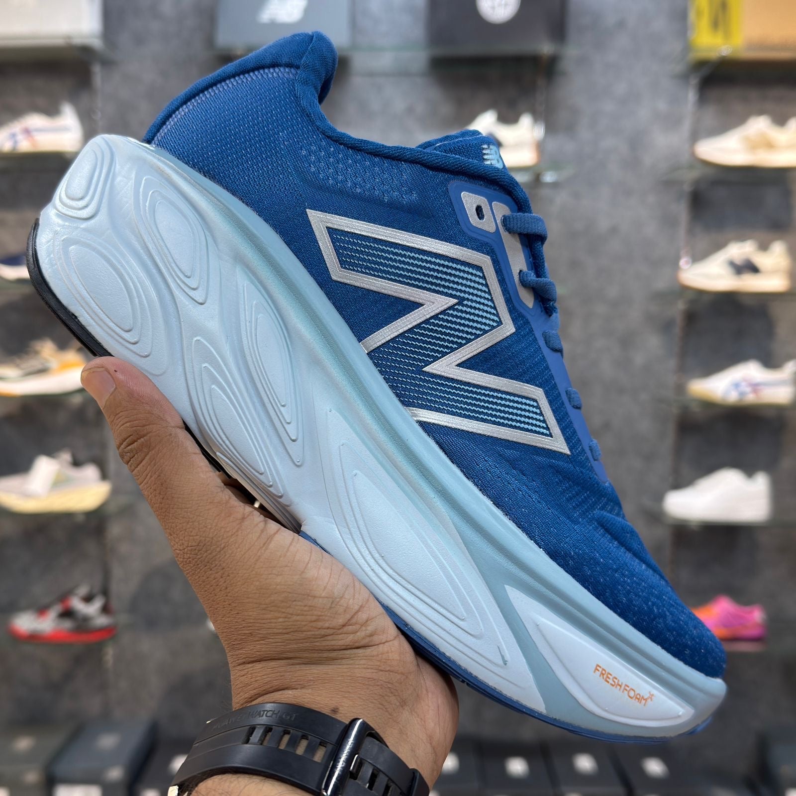 NB Fresh Foam X More V5 Blue Agate