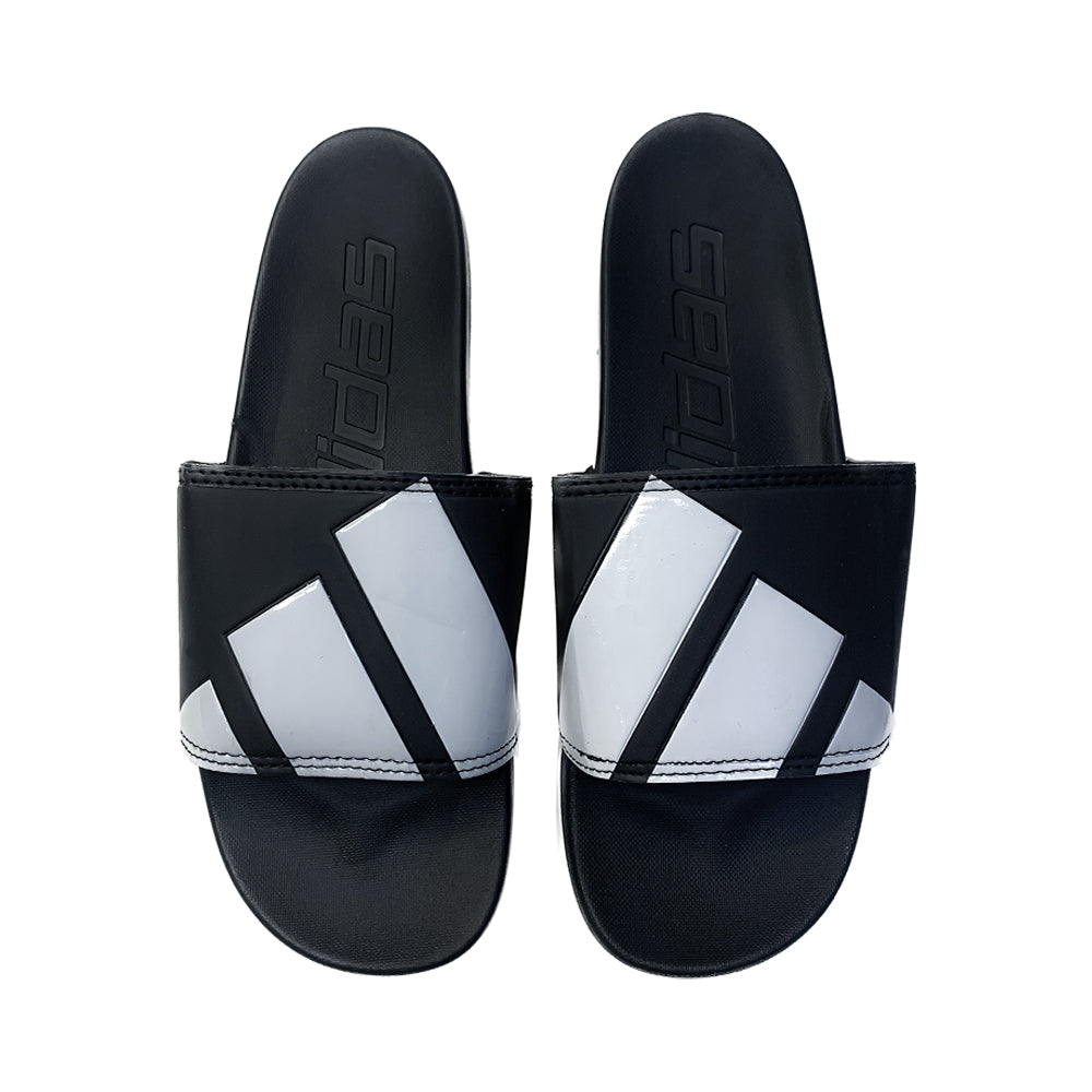 AD Adlite Slides Trefoil - Black/White