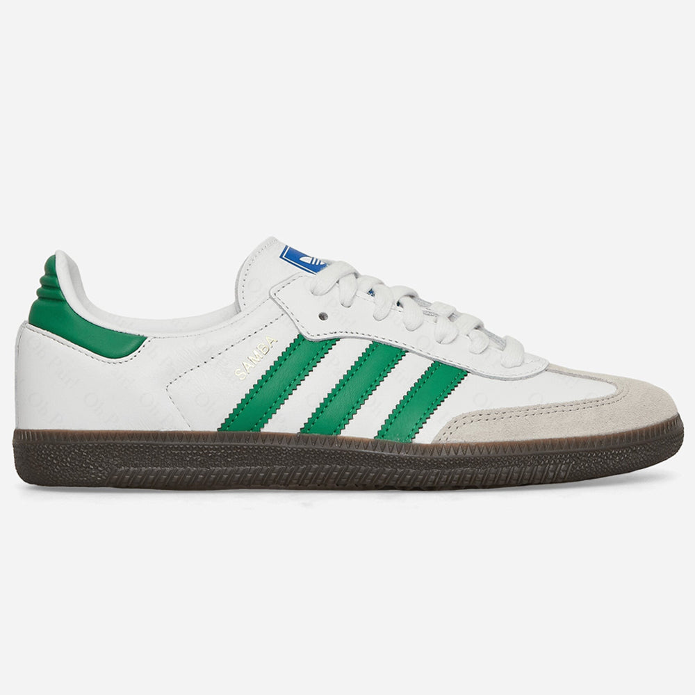 Addidas Samba White Green