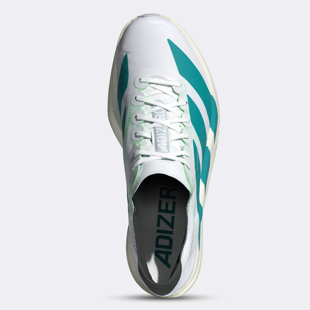 Adidas Adizero Adios Pro 4 'Cloud White Pure Teal Carbon'