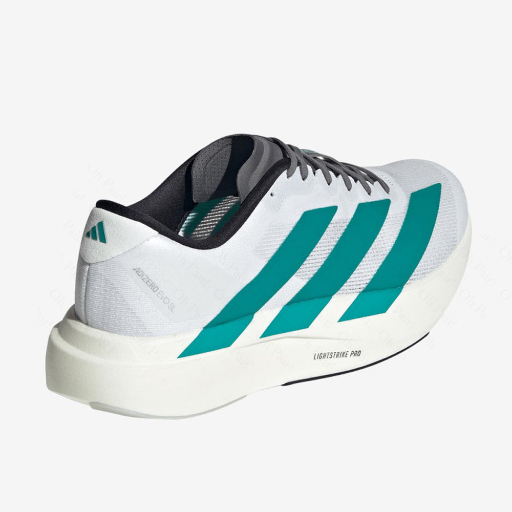 Adidas Adizero Evo SL Cloud White / Pure Teal / Grey Four