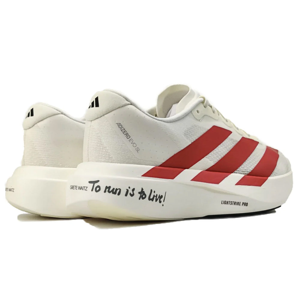 Adidas Adizero Evo SL Off White / Better Scarlet / Core Black
