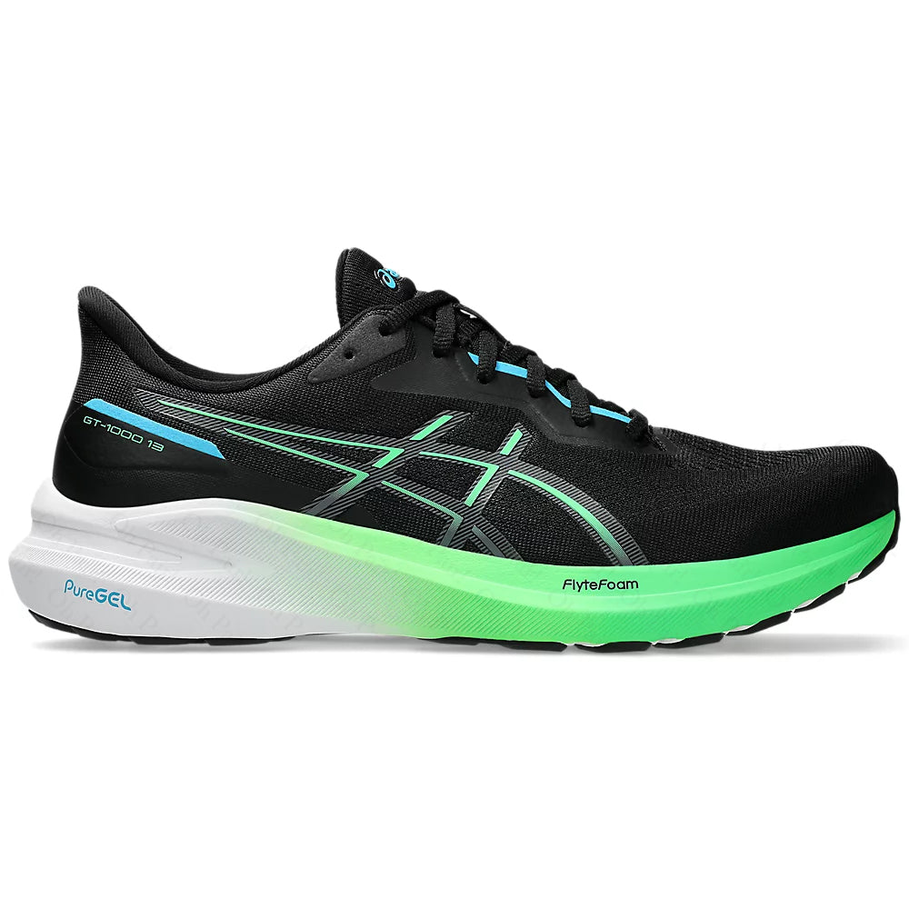 Asics GT-1000 13 Black/Digital Aqua