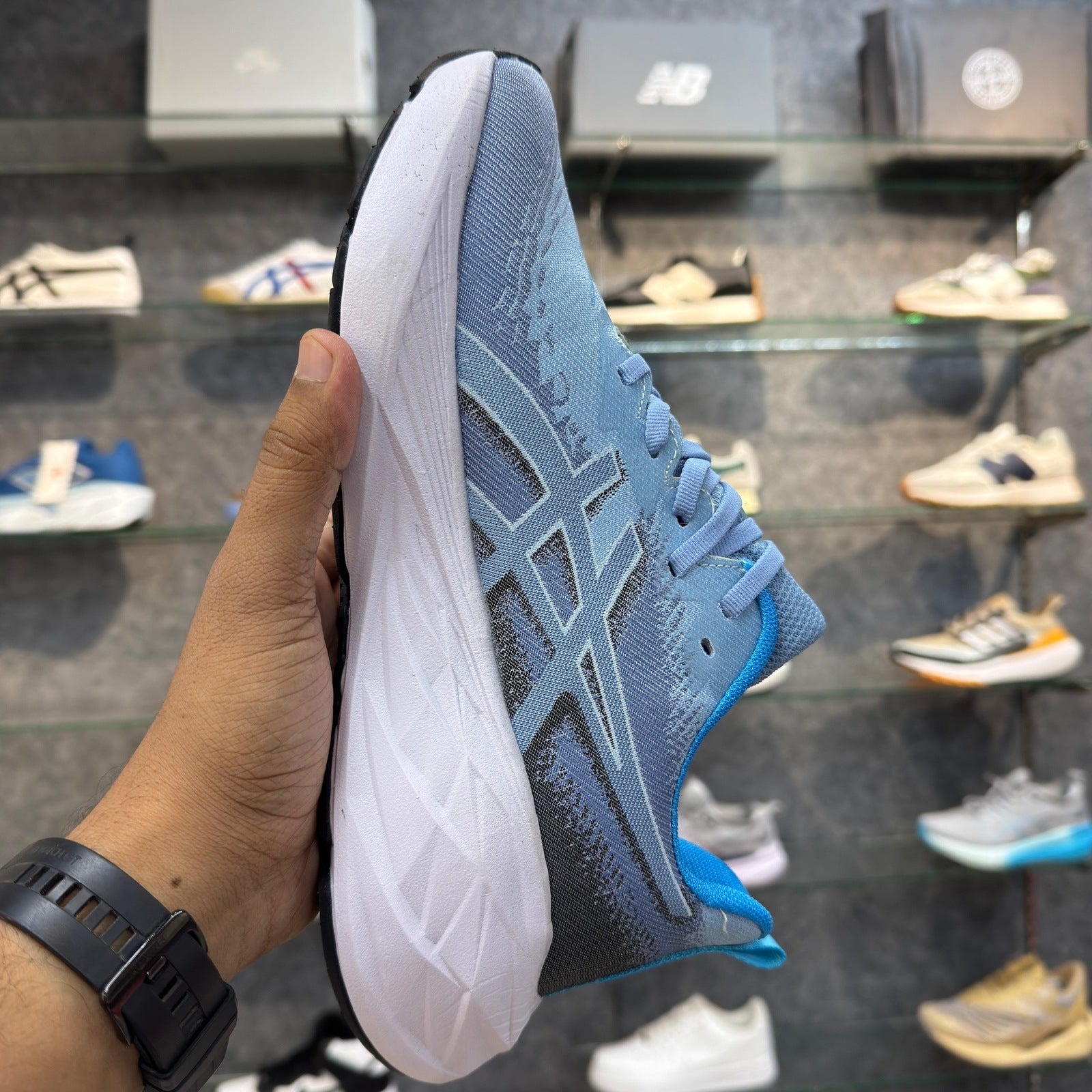 Asics Novablast 4 Teal Blue