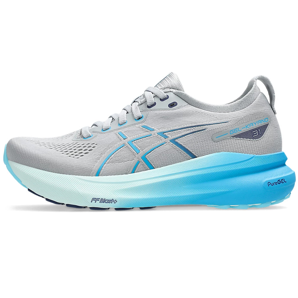 Asics Gel-Kayano 31 Piedmont Grey / Digital Aqua