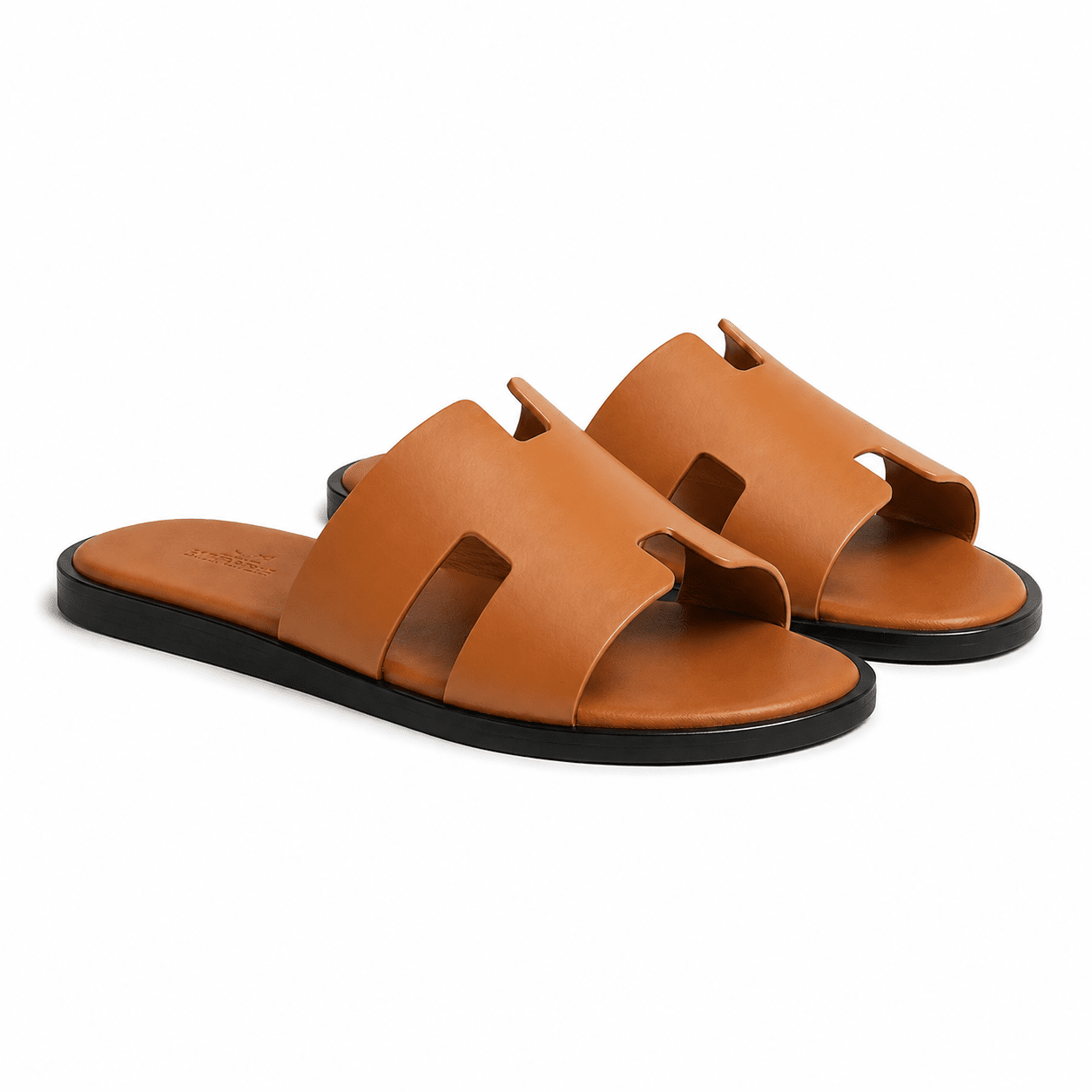 H Izmir Sandals Slides - Brown