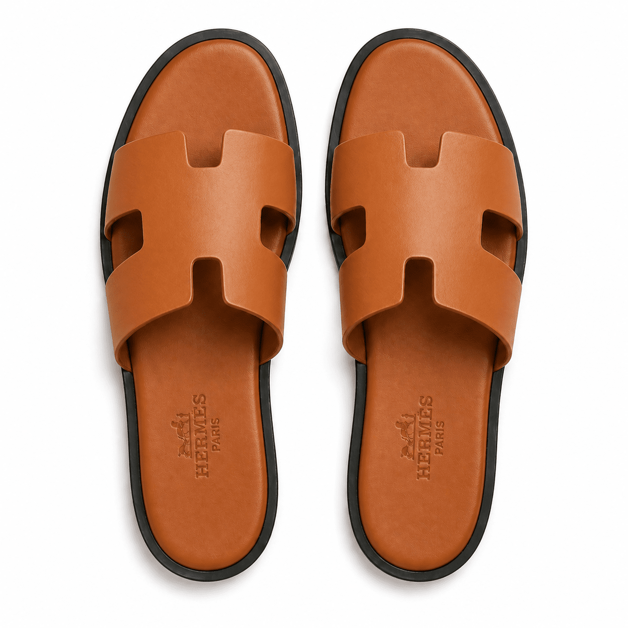 H Izmir Sandals Slides - Brown