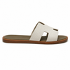 H Izmir Sandals (Slides) - Beige Glaise Vert
