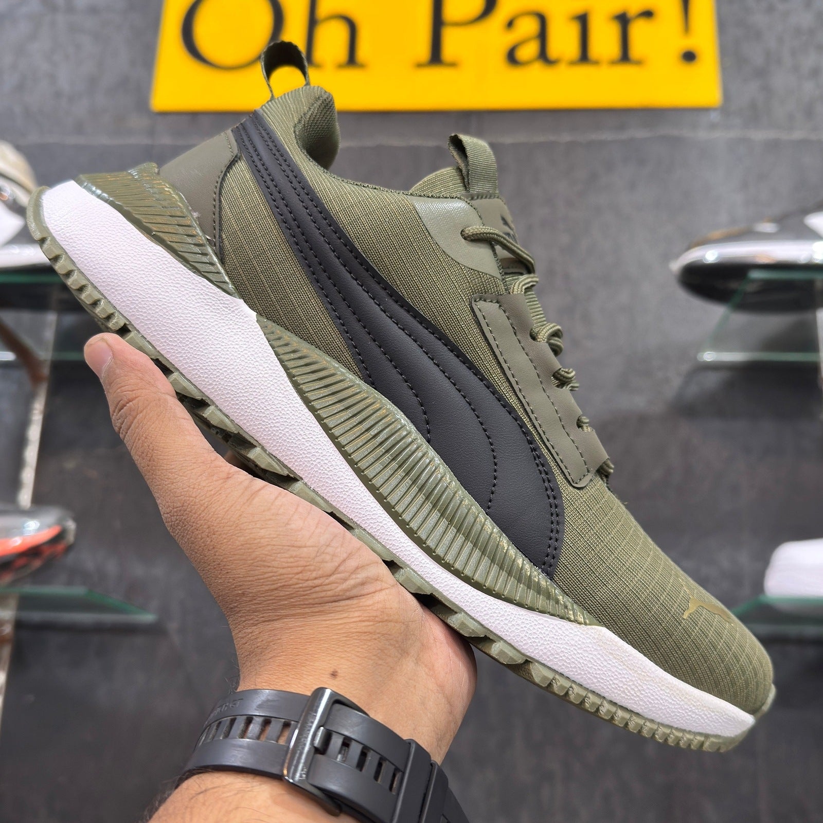 Puma Pacer Amry Green