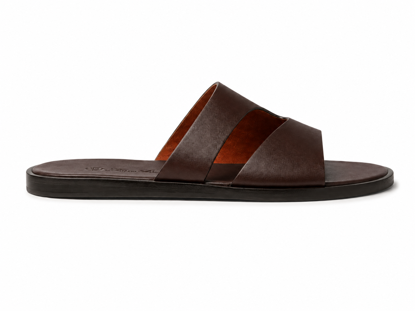 LP Pilat Plain Walk Sandal (Slides) - Brown