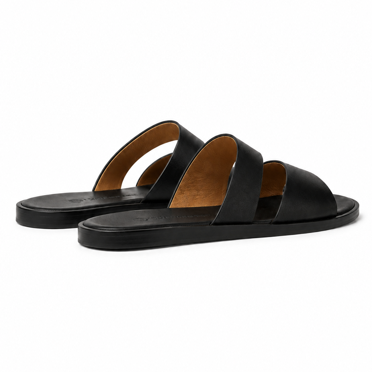 LP Pilat Plain Walk Sandal (Slides) - Black