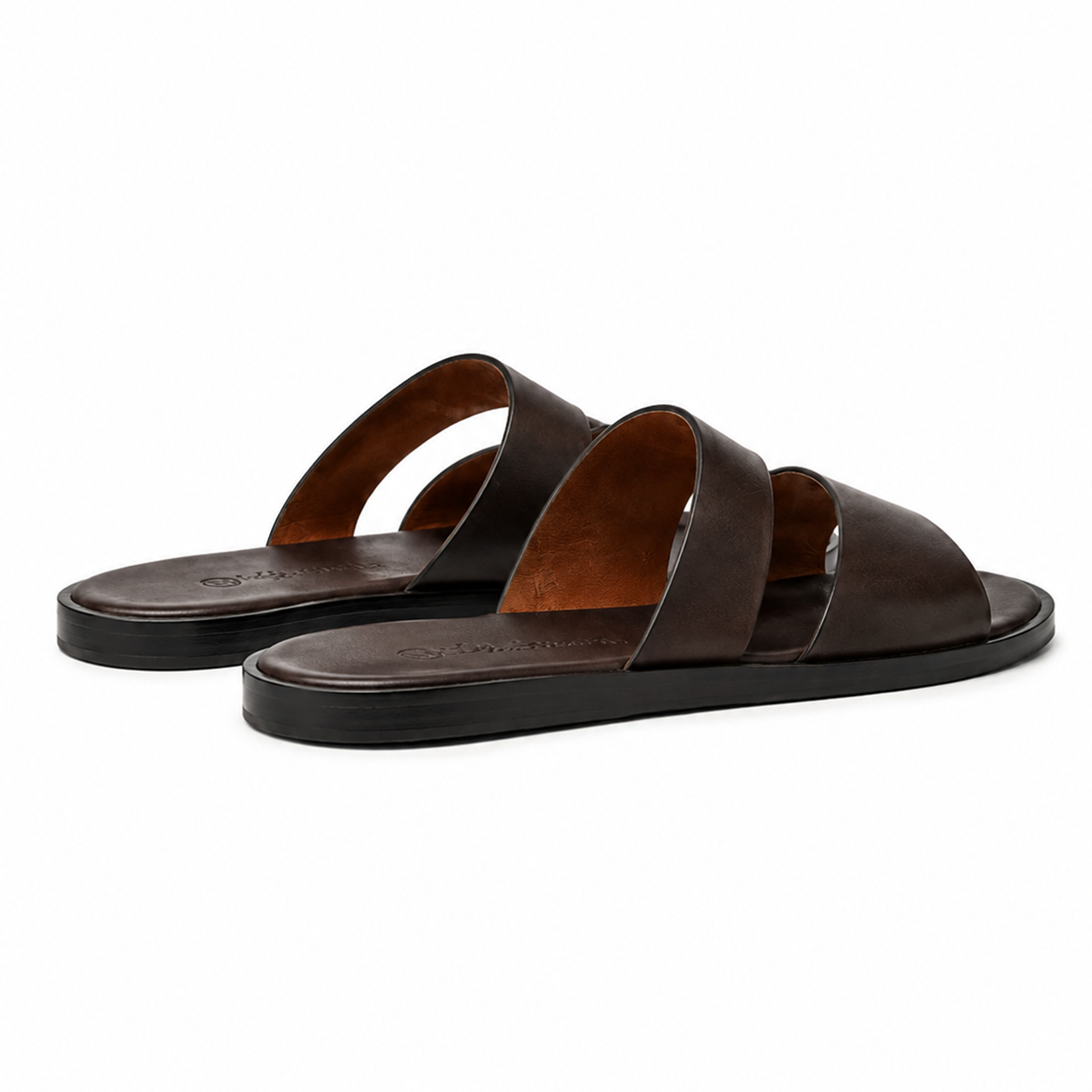 LP Pilat Plain Walk Sandal (Slides) - Brown