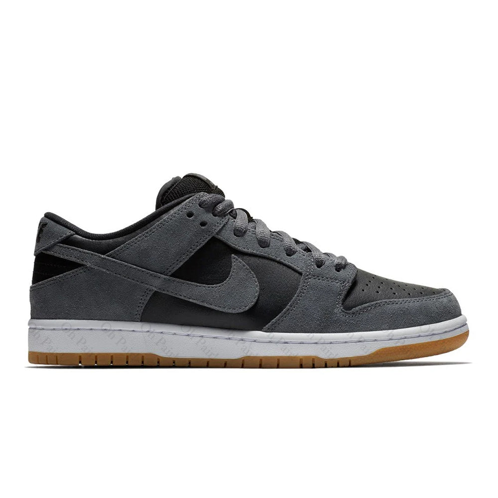 NK SB Dunk Low Dark Grey Black Gum