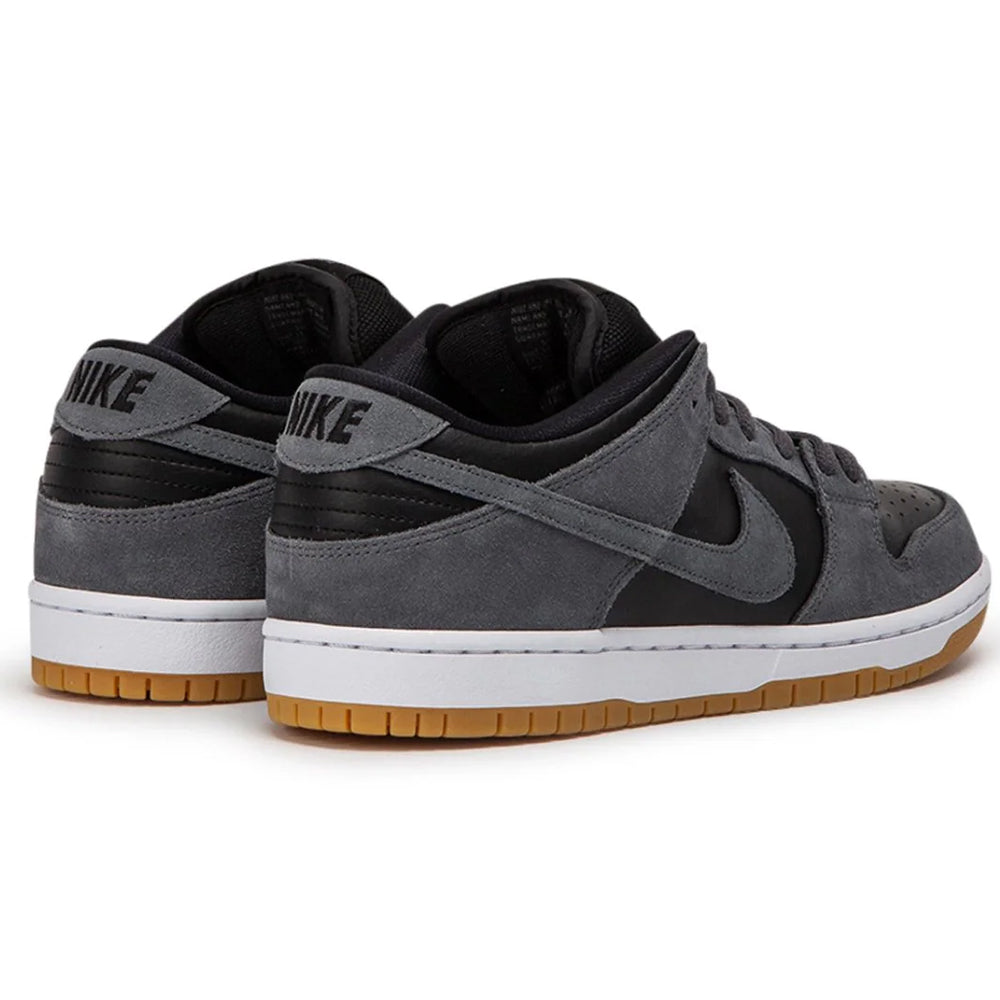 NK SB Dunk Low Dark Grey Black Gum