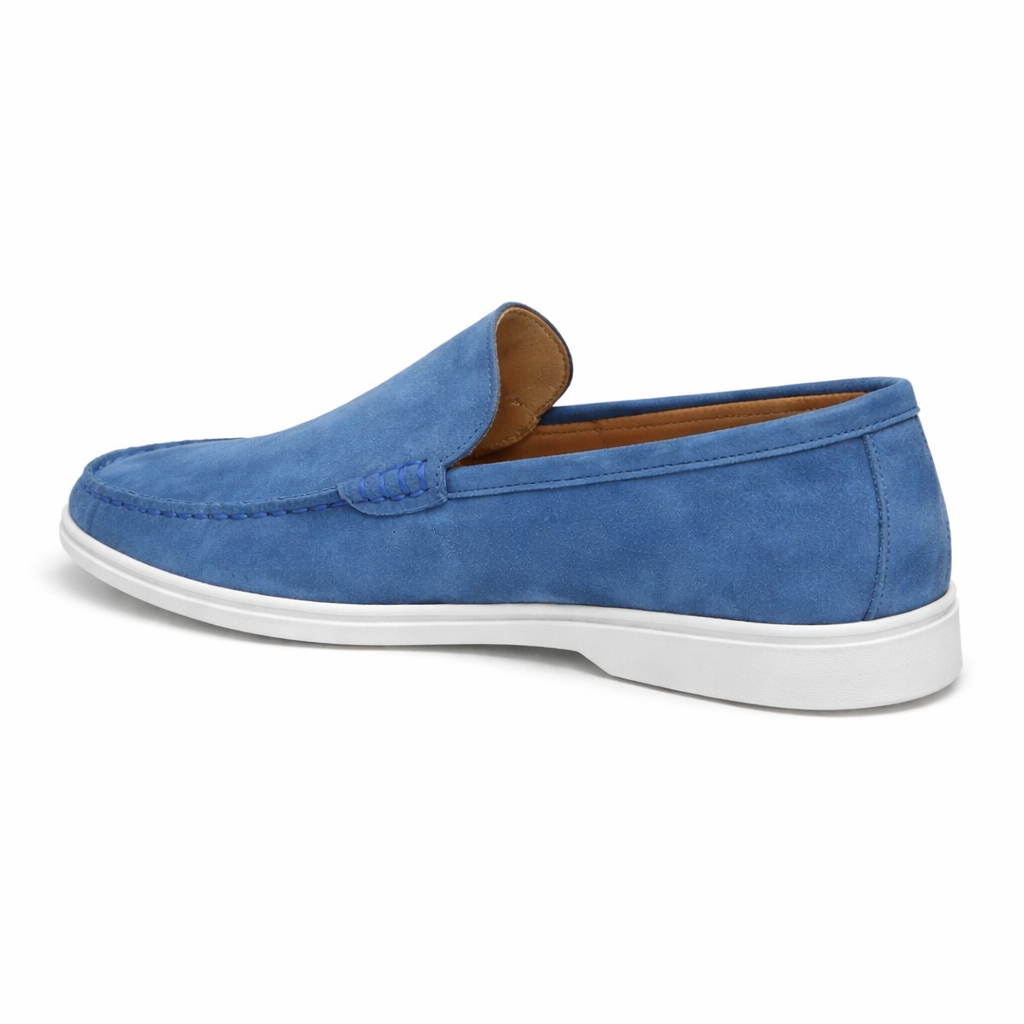 Suede Leather Loafers 