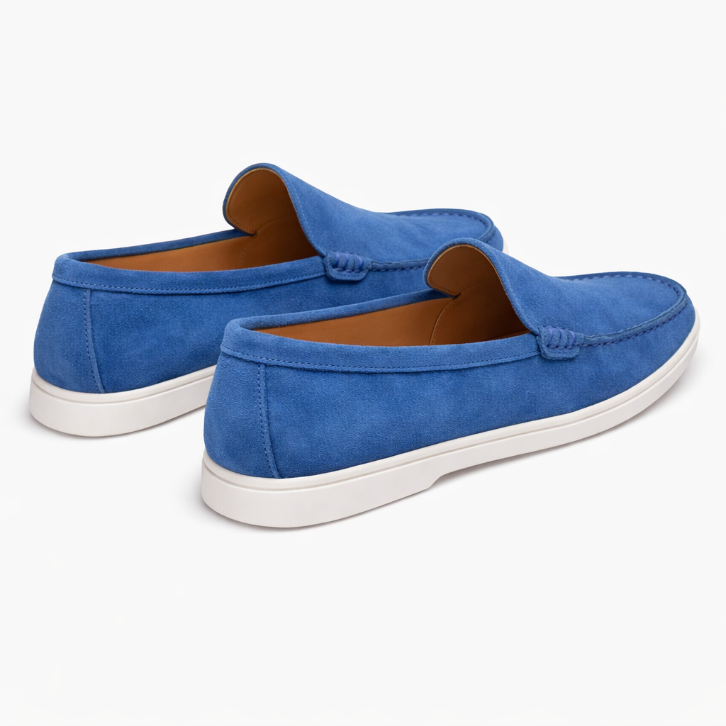 Suede Leather Loafers 