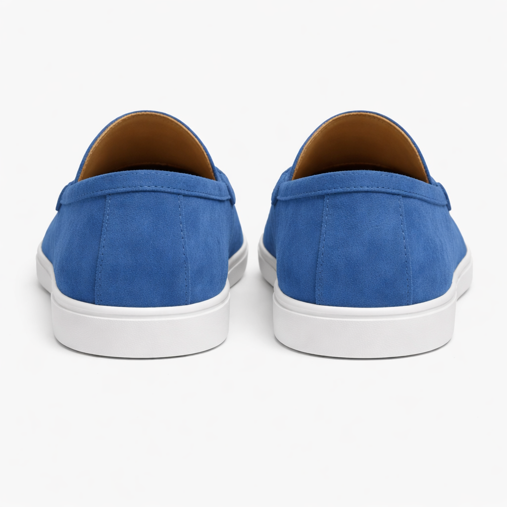 Suede Leather Loafers 