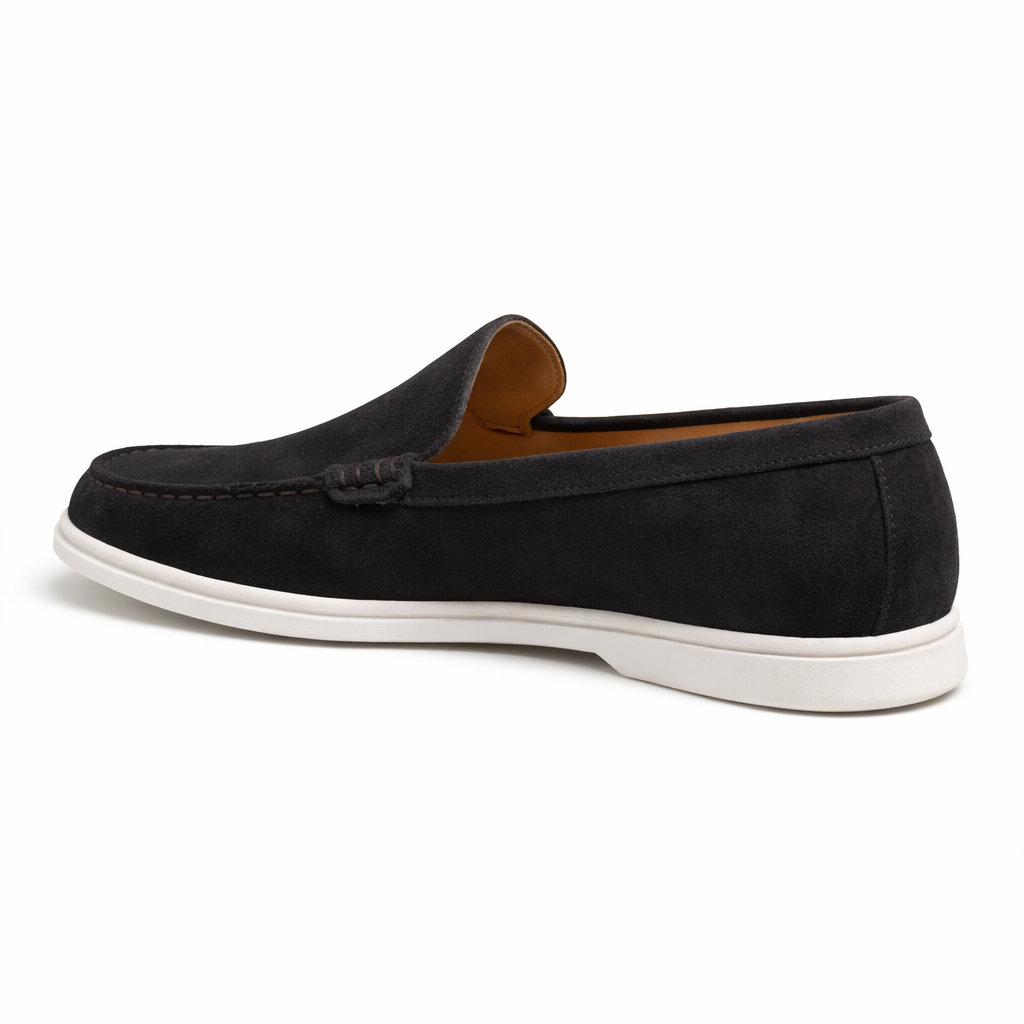 Suede Leather Loafers 