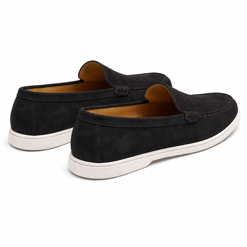 Suede Leather Loafers 