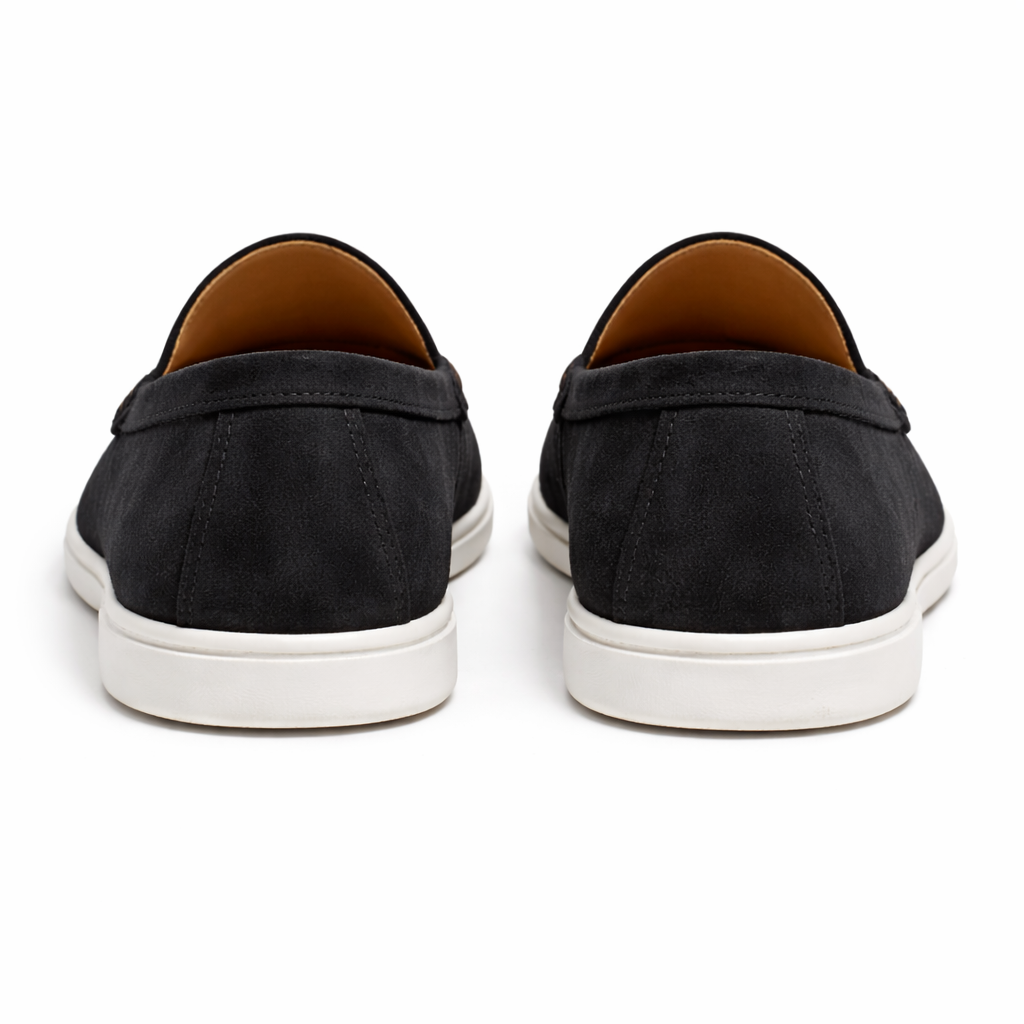 Suede Leather Loafers 