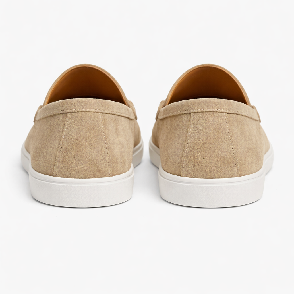 Suede Leather Loafers 