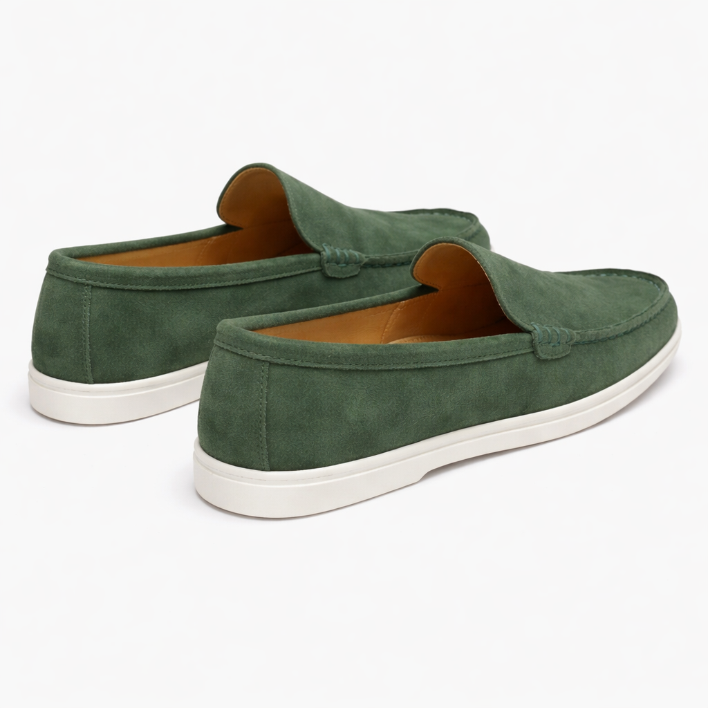 Suede Leather Loafers 