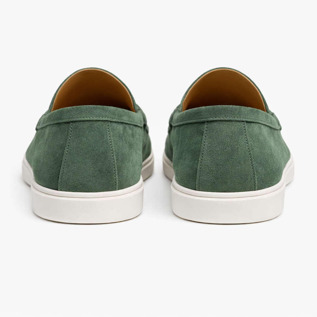 Suede Leather Loafers 