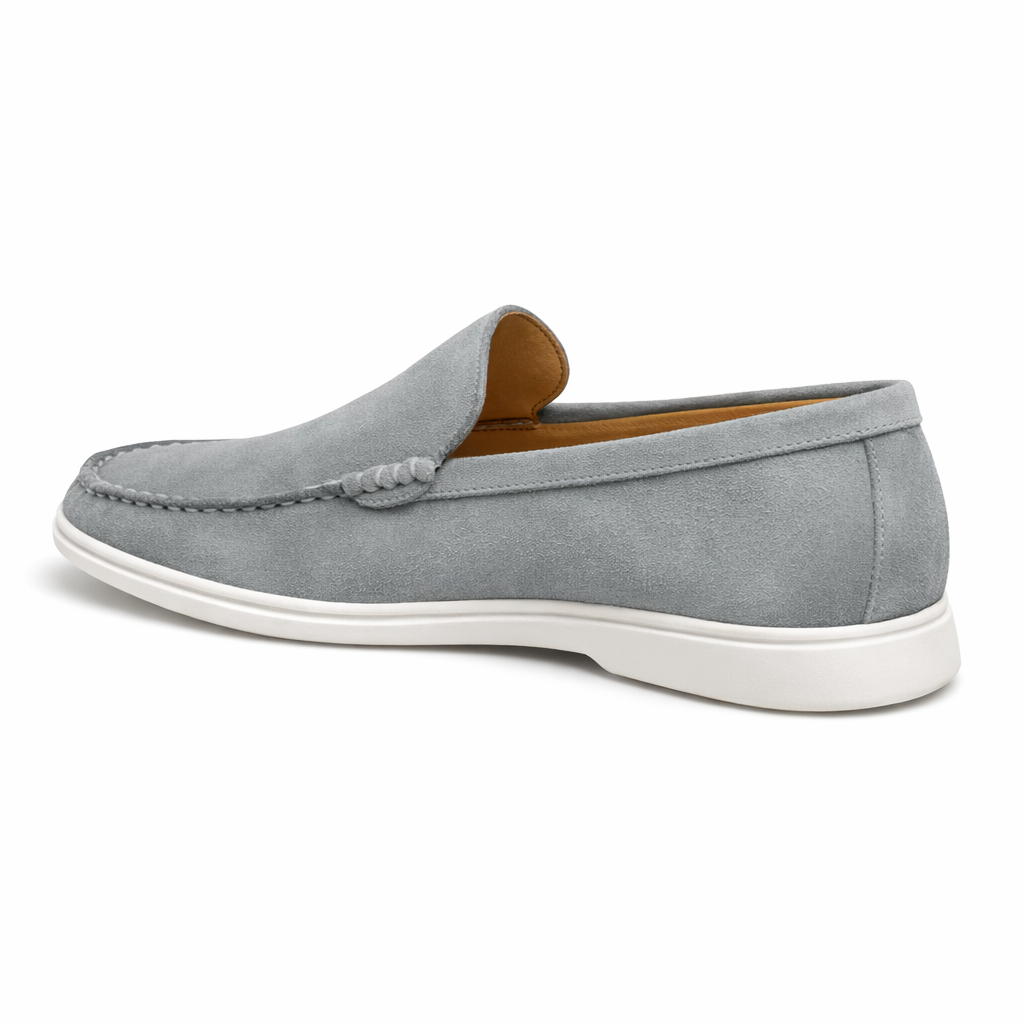 Suede Leather Loafers 