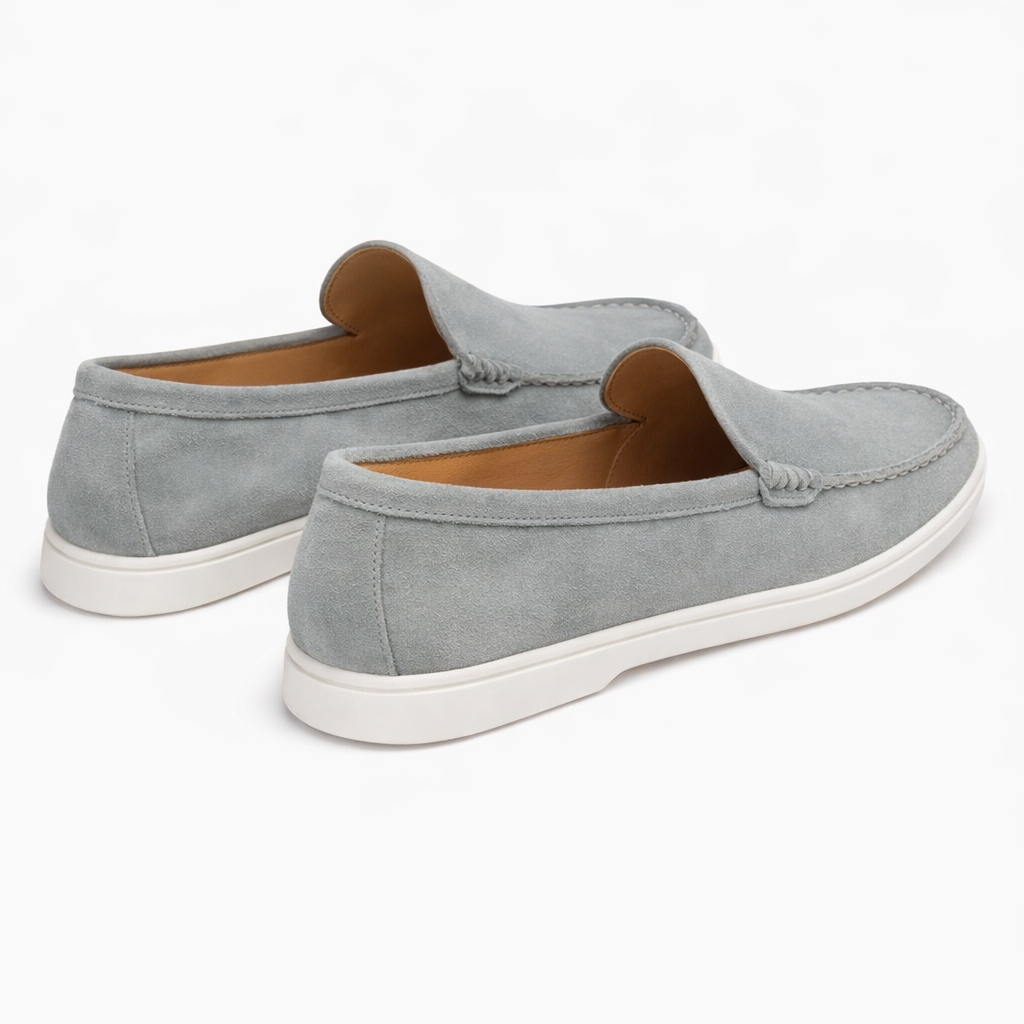 Suede Leather Loafers 