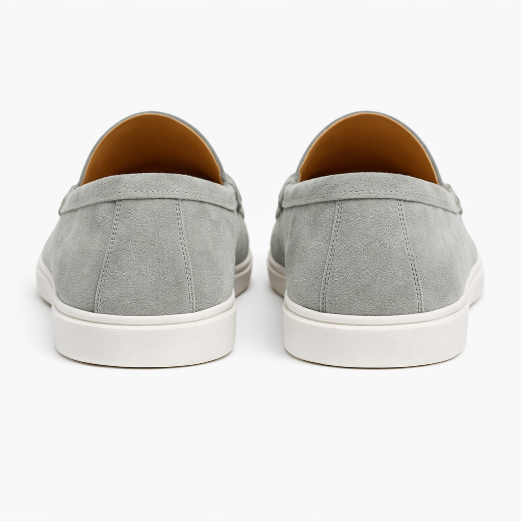 Suede Leather Loafers 