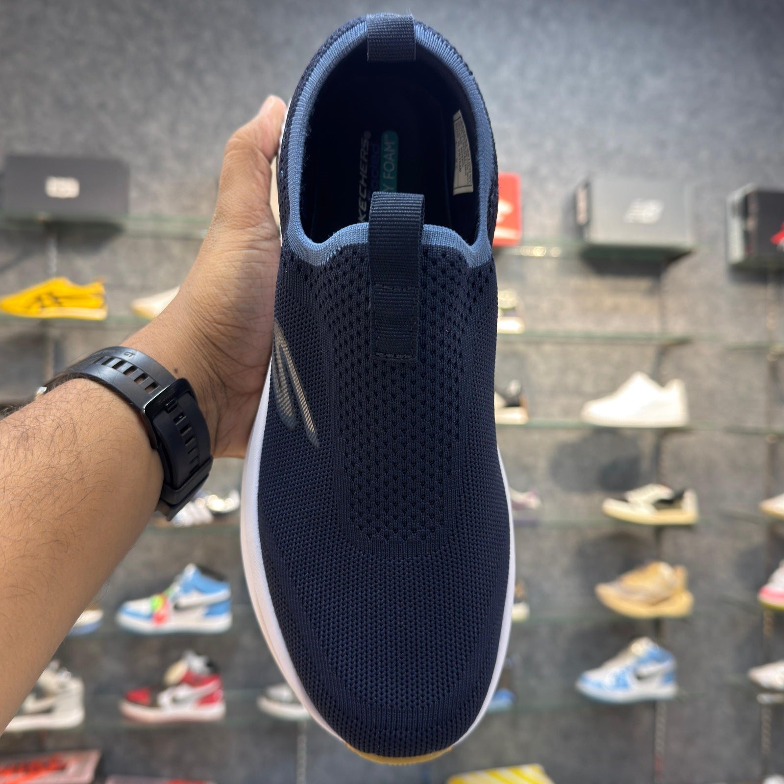 Sketcher Go Run Elevate 2.0 Blue White