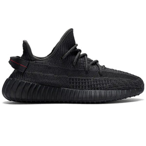 black shoes yeezy