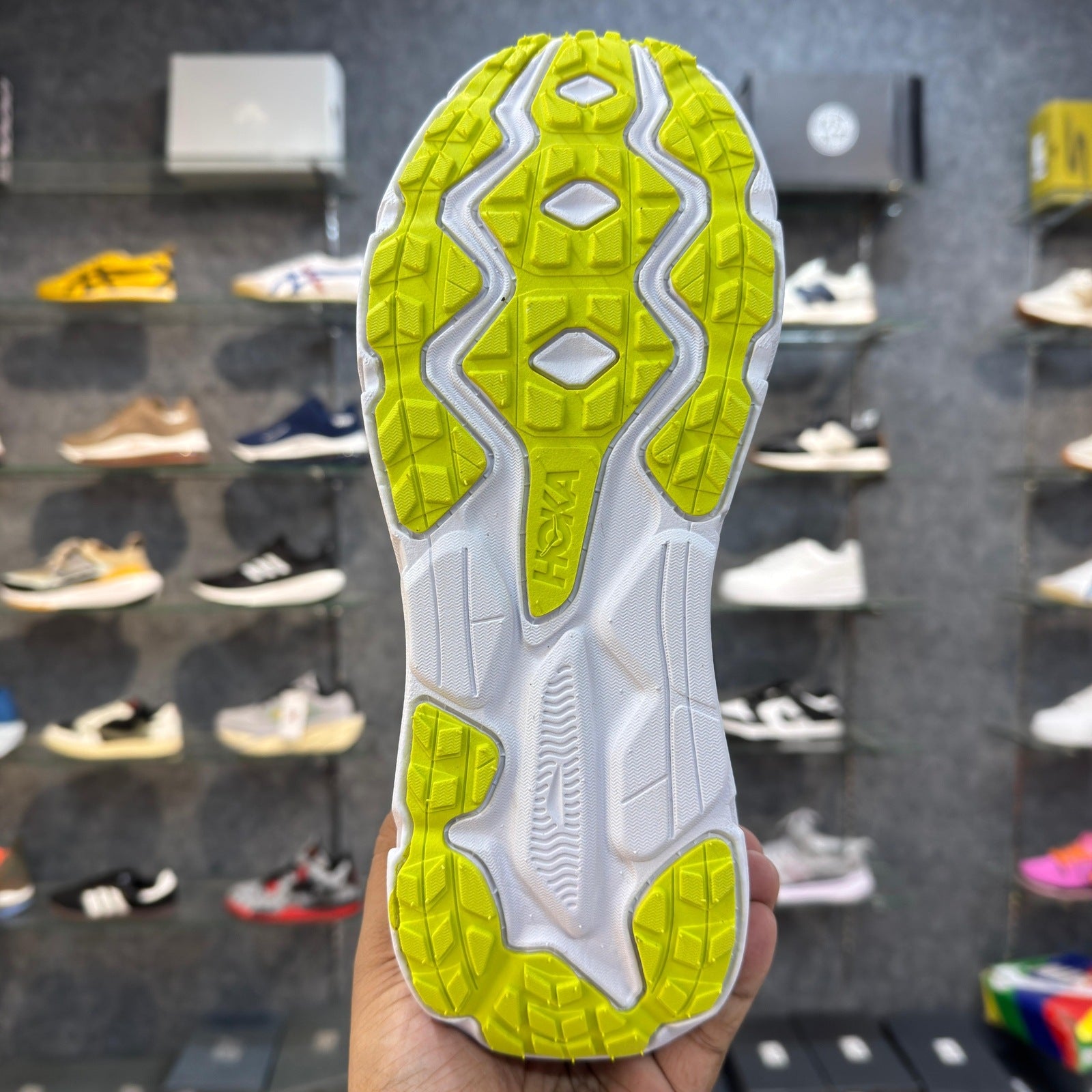 Hoka Challenger 7 GTX Dark Grey / Green
