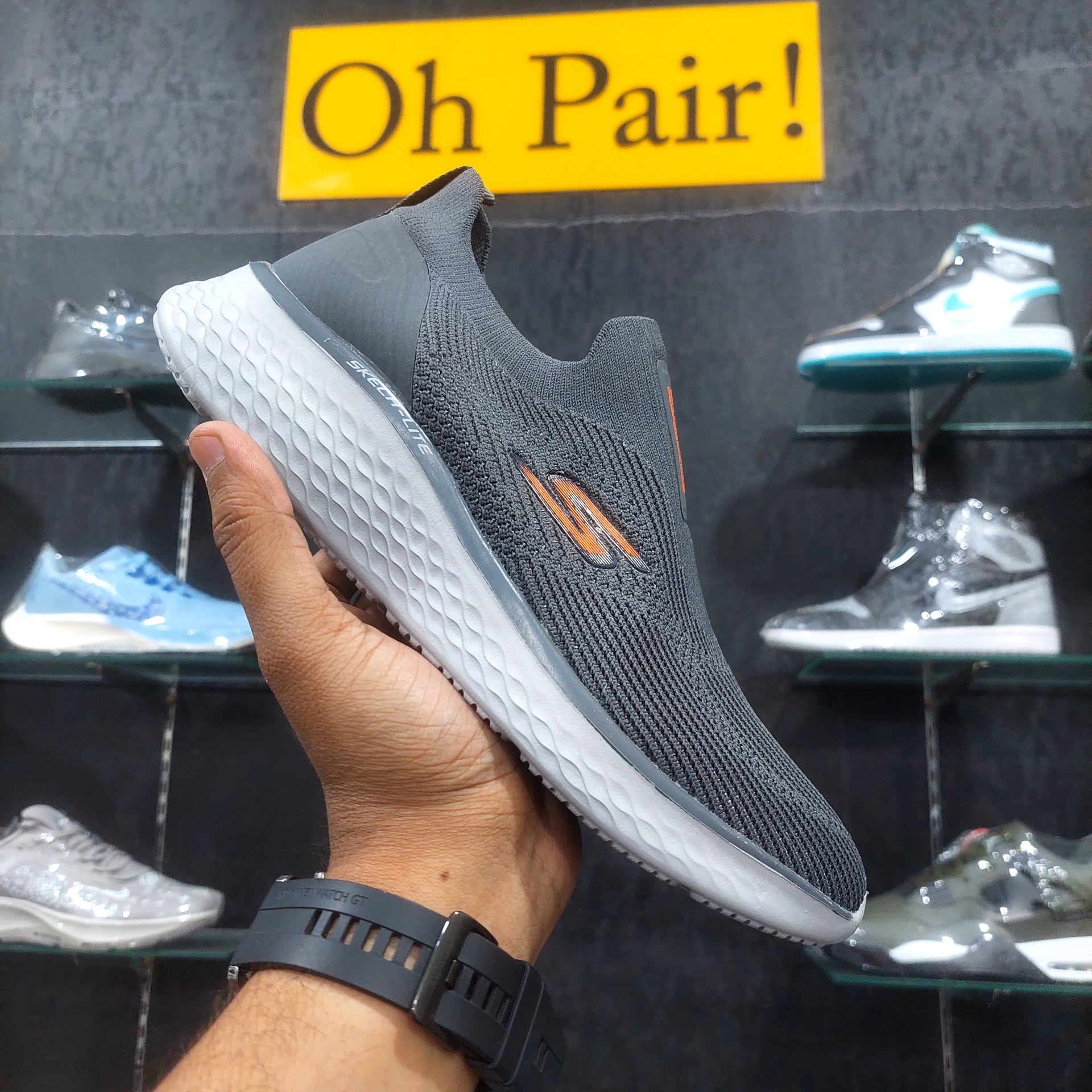 Sketcher Go Walk Skech Lite Grey Ohpairpk