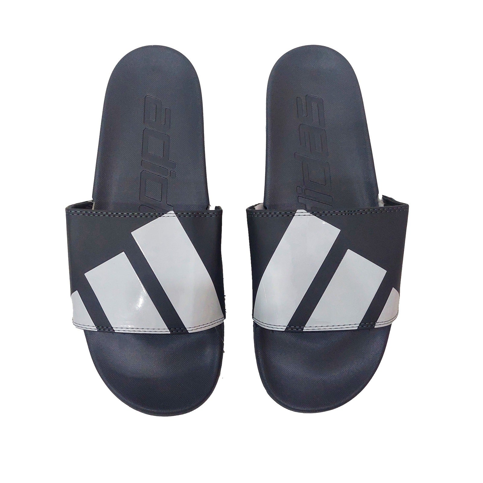 AD Adlite Slides Trefoil - Grey/White